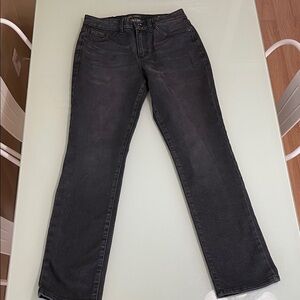 Lee Women's black Straight Leg Jeans